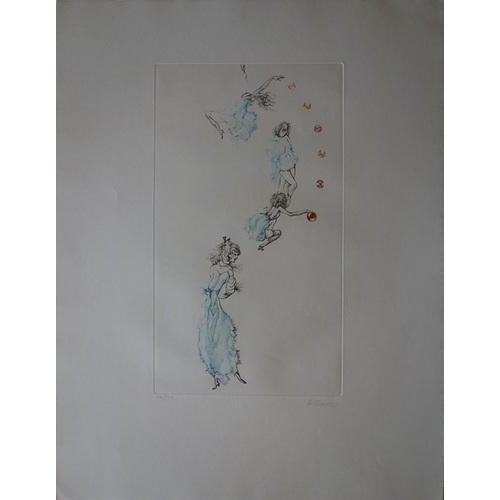 Hans BELLMER Ball Games Original engraving Signed in pencil and numbered by the artist On Arches Vellum Dimensions: 65 x...