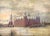 Early 19th Century Antique Oil Painting of Frederiksborg Castle in the Winter For Sale - Image 5 of 8