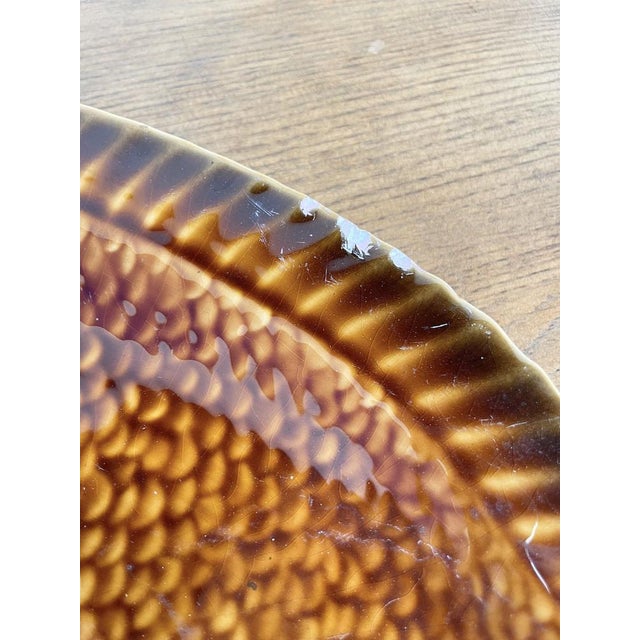 Sarreguemines Fish Plates and Dishes, 1970s, Set of 7 For Sale - Image 14 of 16