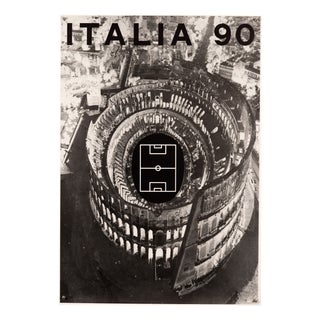Italia 90 Poster by Alberto Burri, 1990 For Sale