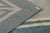 Art Deco Rug & Kilim’s Oversized Contemporary Art Deco Style Rug in Teal, Ivory & Gray For Sale - Image 3 of 11
