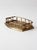 Metal Mid-Century Hollywood Regency Brass Gallery Tray For Sale - Image 7 of 10