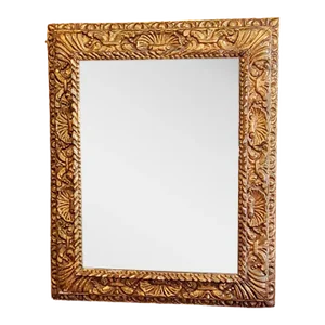 Circa 1700 18th Century Baroque Gilt Wall Mirror, Italy