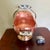 Copper and Brass Helmet Coal Scuttle | Delft Handles and Lion Mounts For Sale - Image 14 of 17
