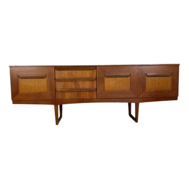 Vintage English Teak Sideboard, 1960 For Sale