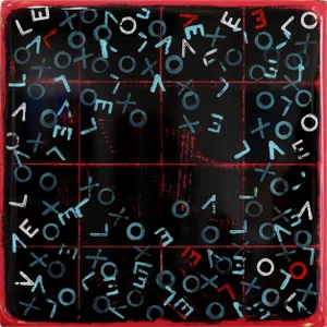 Abstract Resin Painting "Love Letters 12" Original Artwork by Ricky Hunt