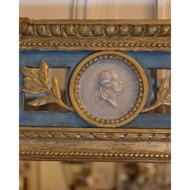 19th Century Swedish Neoclassical Mirror, Circa 1810 For Sale - Image 5 of 9