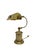French Adjustable Bankers Desk Lamp in Brass, 1960s For Sale - Image 4 of 17