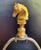 English Equestrian Lamp Shade Finial Horse Head For Sale - Image 3 of 6