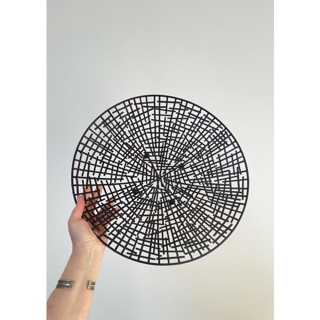 Mid-Century Modern 1970s Brutalist Welded Fruit Bowl For Sale - Image 3 of 5