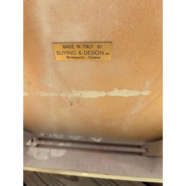 Mid-Century Modern Mid-Century Modern-4-Italian Made Chairs For Sale - Image 3 of 8