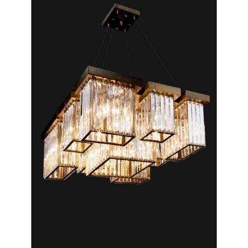 Not Yet Made - Made To Order Collection Labirinto Pendant Light in Metal and Crystal by Jago For Sale - Image 5 of 13