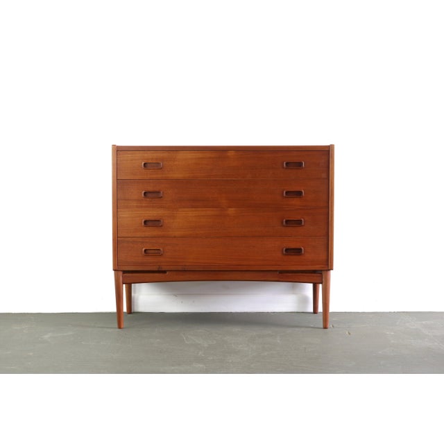 Arne Hovmand Olsen Teak 4 Drawer Chest of Drawers for Mogens Kold For Sale - Image 11 of 11