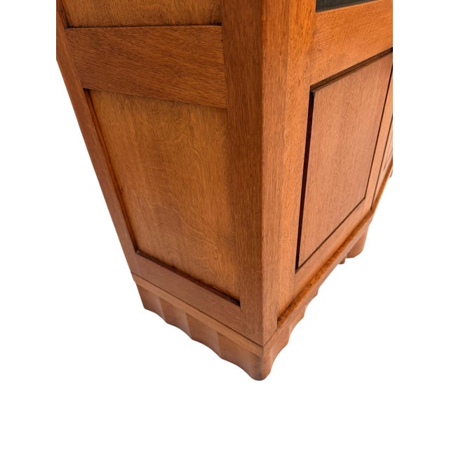 Art Deco Amsterdam School Bookcase by Hildo Krop for Gebroeders Monsieur, 1920s For Sale - Image 13 of 14