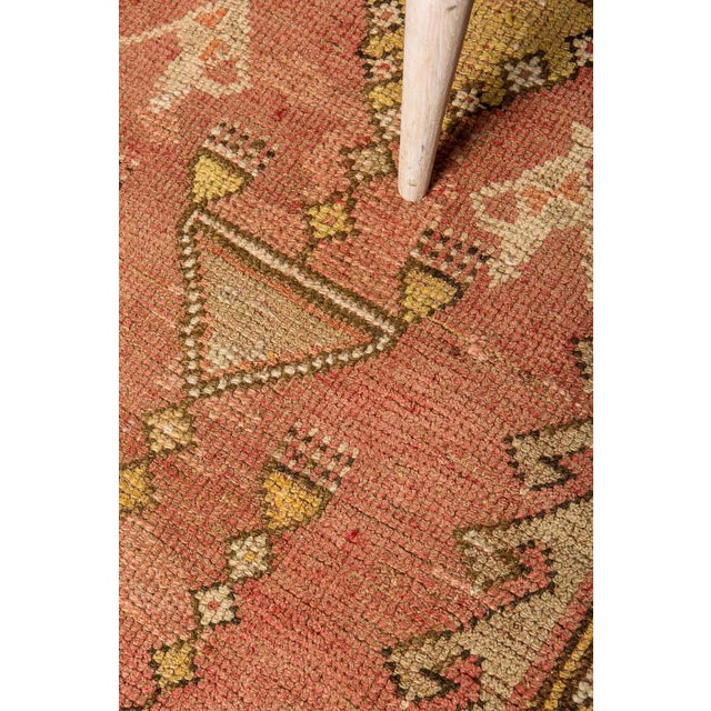 Vintage Pink Turkish Runner Rug 3'x8' Chairish