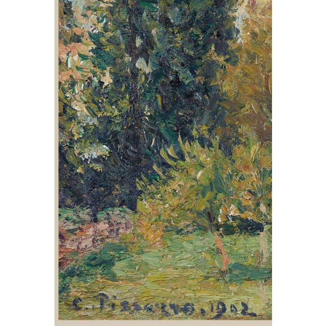 Paper Vintage French Impressionist Art Print – Autumn Landscape by Camille Pissarro, 12" X 16" For Sale - Image 7 of 9