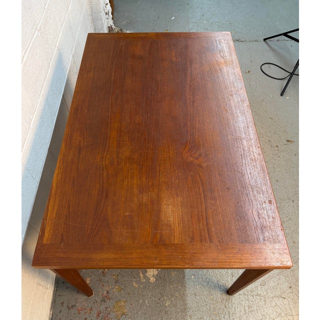 Mid-Century Teak Draw-Leaf Dining Table by Vejle Stole & Møbelfabrik For Sale - Image 10 of 13