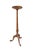 American Vintage Bartley Collection Queen Anne Style Solid Cherry Candle Stand Pedestal For Sale - Image 3 of 18