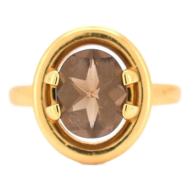 Poiray - Ma Préférence - Ring in 18-Carat Gold With 7 Interchangeable Stones, Size 8.5 For Sale