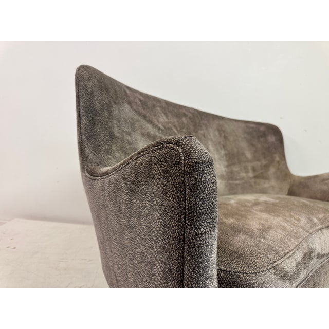 1950s Italian Curved Sofa, 1950s For Sale - Image 5 of 8