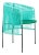 Mint Caribe Dining Chair by Sebastian Herkner For Sale