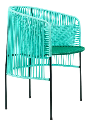 Mint Caribe Dining Chair by Sebastian Herkner