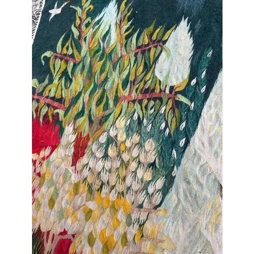 Vintage Egyptian Tapestry, 1950s For Sale - Image 10 of 18