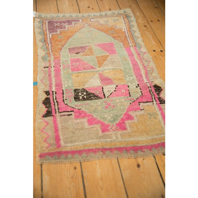 1960s Vintage Distressed Kars Rug - 2'1" x 3'6" For Sale - Image 5 of 9