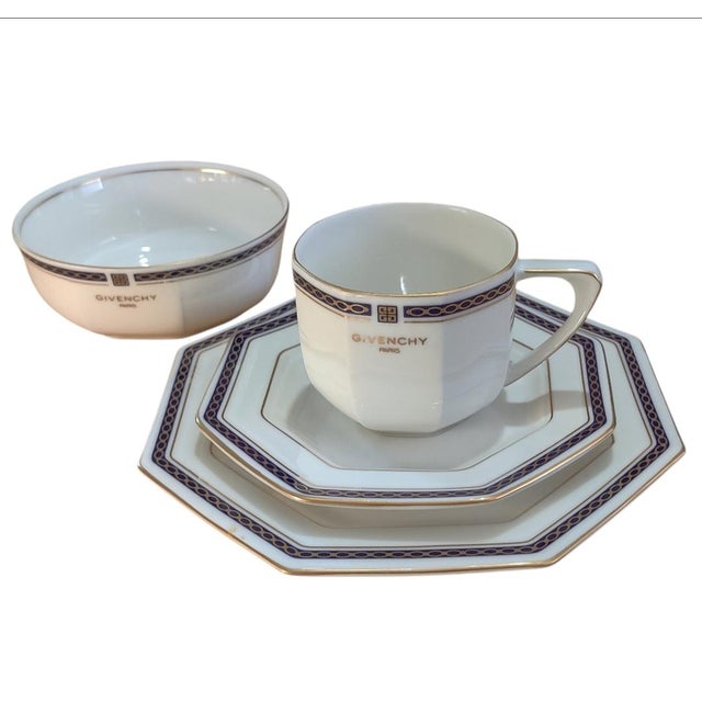 This rare set of designer Givenchy dinnerware is perfect for entertaining. Give yourself or your guests the royal...