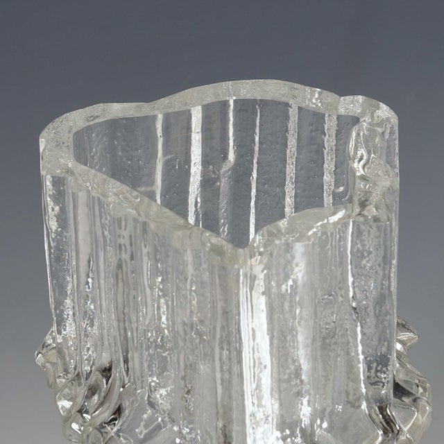 Tapio Wirkkala Vintage Art Glass Vase by Tapio Wirkkala for Iittala 1967 For Sale - Image 4 of 8