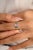 Not Yet Made - Made To Order Genuine Pink Sapphire and Emerald Flower Ring in 14Karat White Gold Size 7 For Sale - Image 5 of 13