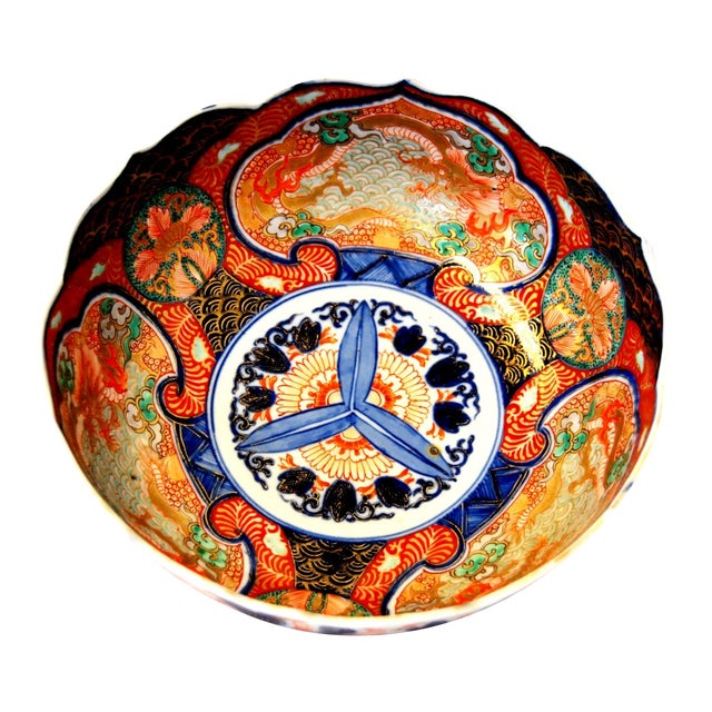 Porcelain Bowl Japanese Imari For Sale