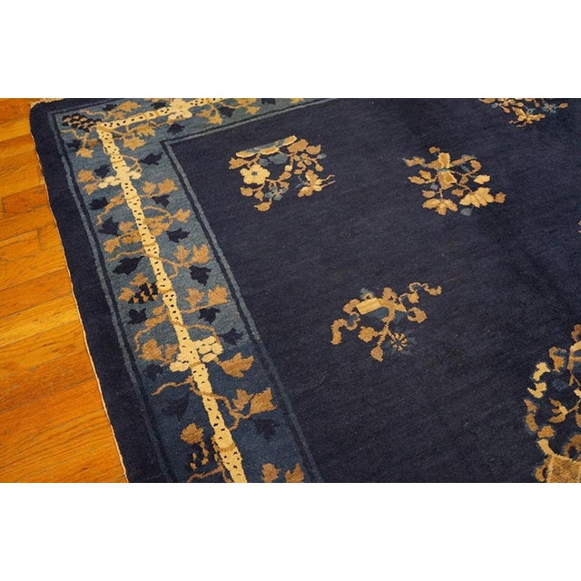 Antique Chinese Peking Rug For Sale - Image 4 of 5