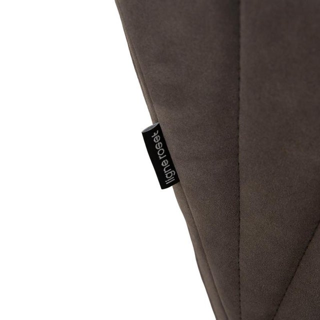 Facet Lounge Chair and Ottoman in Gray Fabric from Ligne Roset, Set of 2 For Sale - Image 15 of 18