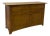Mission / Arts and Crafts Solid Quarter Sawn Oak Cabinet - Walnut For Sale