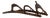 Folk Art Brown Camel Saddle For Sale