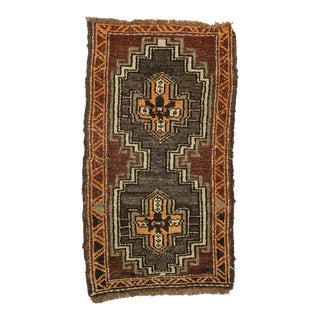 Vintage Mid Century Turkish Rug For Sale