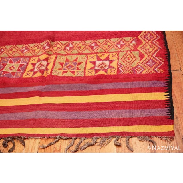 Moroccan Nazmiyal Collection Vintage Colorful Moroccan Rug For Sale - Image 3 of 5