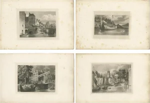 Flanders and Holland, 1820, Paper, Set of 4