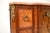 Brown Antique French Marble Top Inlaid Commode, 1890 For Sale - Image 8 of 13