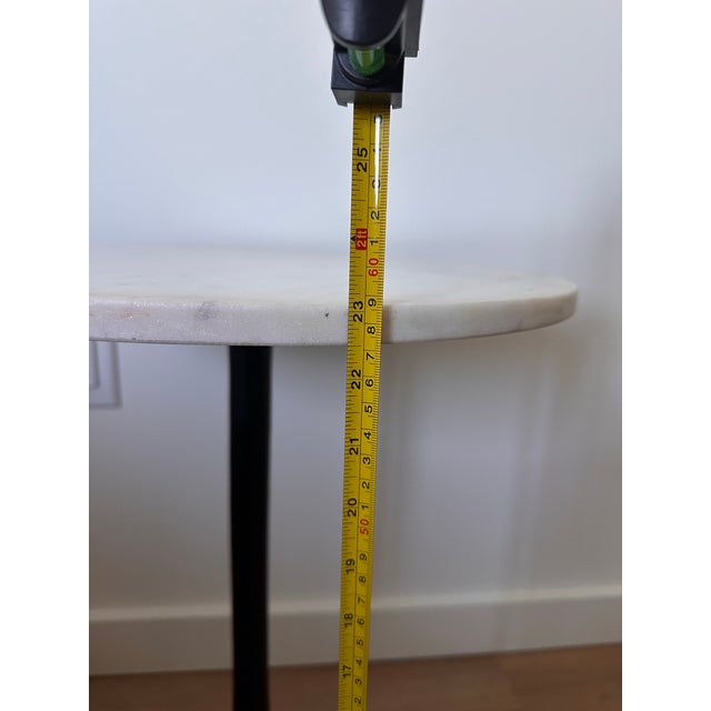 Marble Side Table For Sale - Image 4 of 7