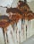 Mid 20th Century "Sunrise" Abstract Landscape Lee Reynolds Painting, Framed For Sale - Image 11 of 12