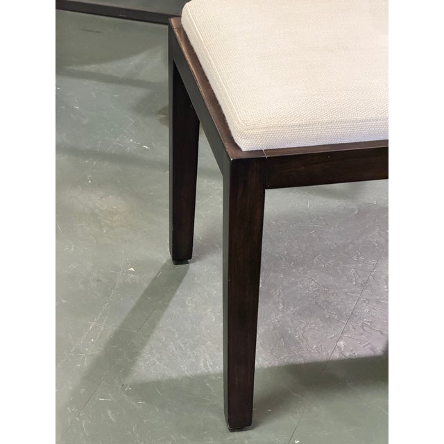 Brown Set of 5 Restoration Hardware Barlas Baylar Saddle Brown Oak Art Deco Dining Chairs For Sale - Image 8 of 9