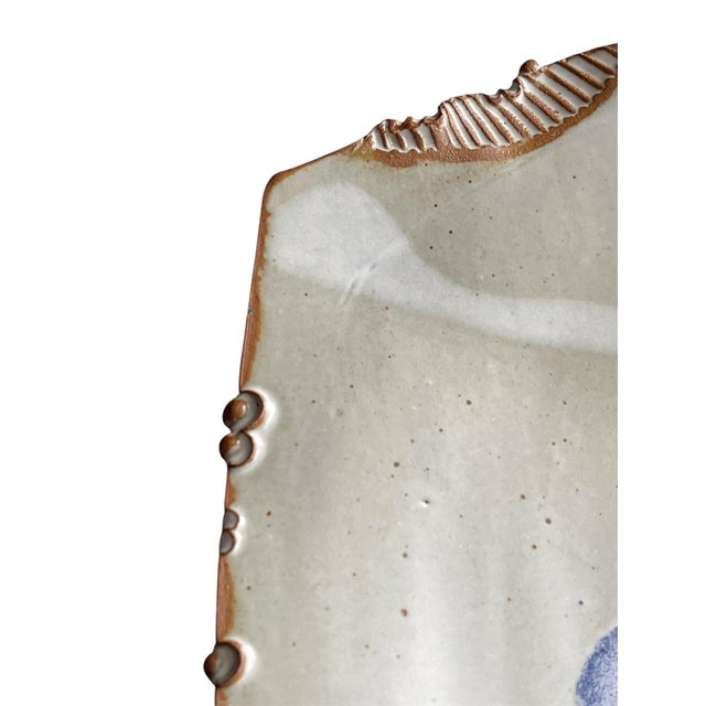 Anthony Stoneware Pedestal Platter For Sale In Milwaukee - Image 6 of 8