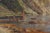An impressive large-scale Victorian Norwegian fjord landscape by British painter Henry Enfield (1849–1923), depicting the...