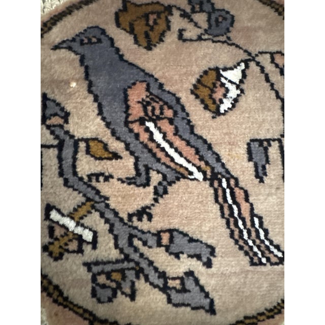 Small Middle Eastern Round Rugs, 1970s, Set of 3 For Sale - Image 9 of 10