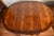 1950s English Hepplewhite Birdseye Maple Banded Walnut Pembroke Drop Leaf Tables For Sale - Image 17 of 18