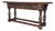 Antique Spanish Carved Walnut Console Table, 1890 For Sale