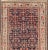 Antique Persian Kurdish Rug With Herati Pattern on a Blue Field 4'1 X 7'7 For Sale - Image 9 of 12