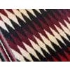 Early 20th Century 1930s Multicolo Zig Zag Antique American Navajo Rug 3' 9"x 6' 4" Flatweave Wool Carpet For Sale - Image 5 of 5